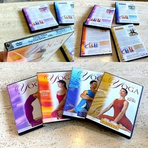 Total Yoga Complete series: 4 disc set workout yoga Pilates stretch strength